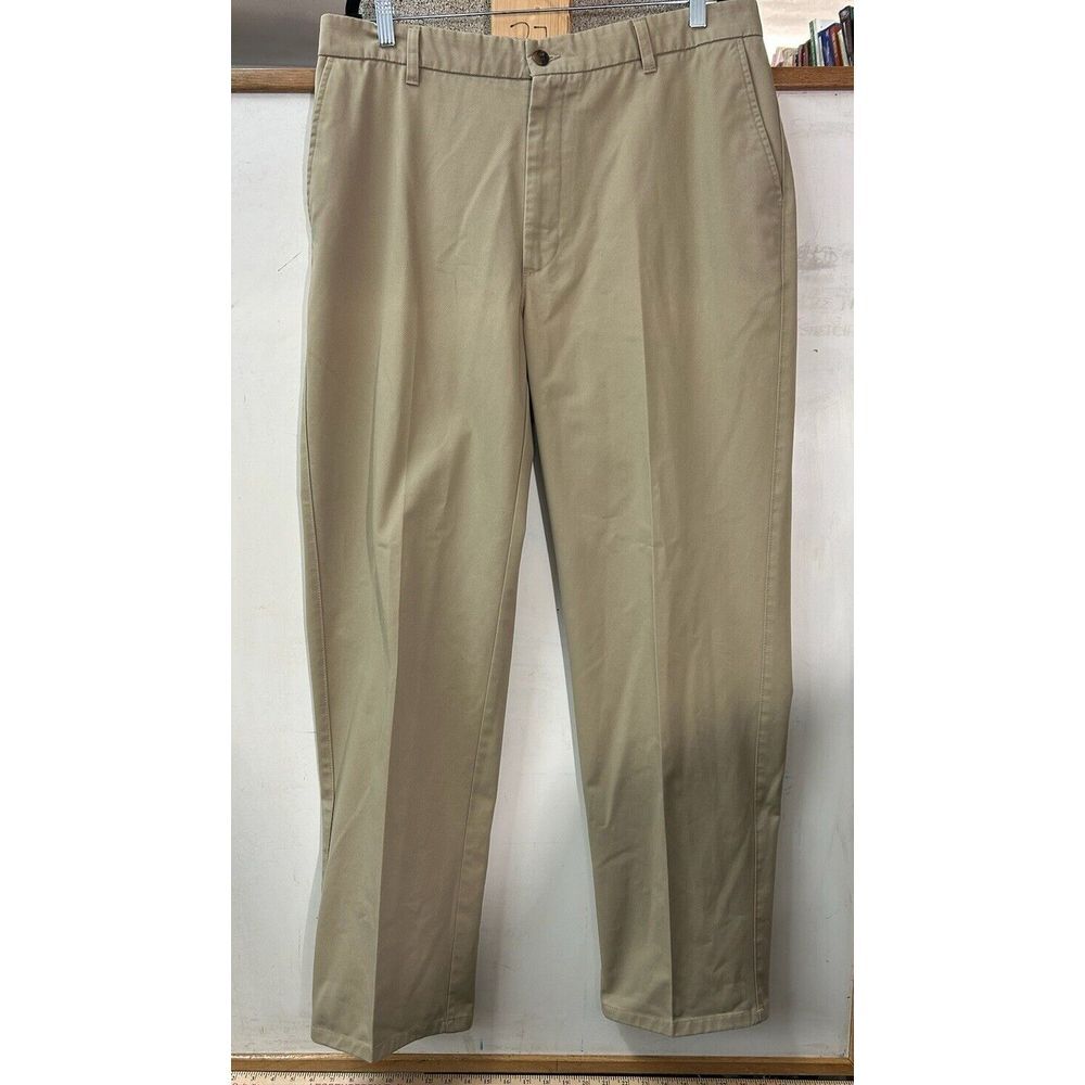 St Johns Bay Dress Pants 38 Mens Worry Free Relaxed Fit Business Office Career